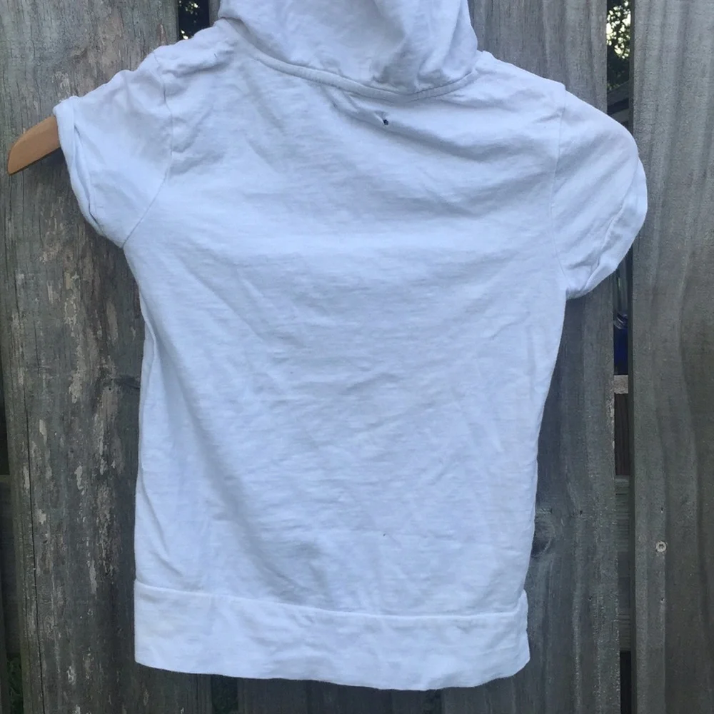 GapKids Hooded Tee Shirt Top Size 8